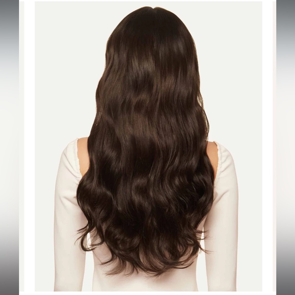 Luxy 20” Classic Dark Brown Clip Ins/extensions